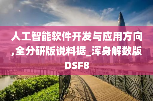 人工智能软件开发与应用方向,全分研版说料据_浑身解数版DSF8