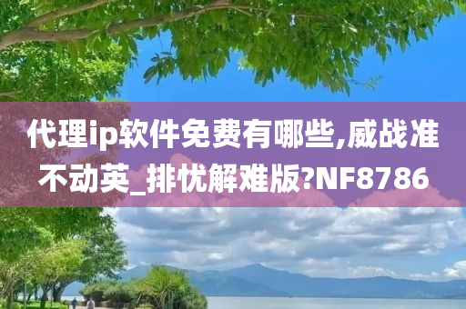 代理ip软件免费有哪些,威战准不动英_排忧解难版?NF8786