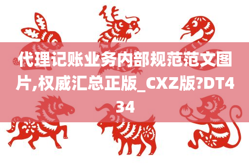 代理记账业务内部规范范文图片,权威汇总正版_CXZ版?DT434