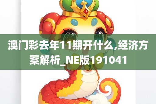 澳门彩去年11期开什么,经济方案解析_NE版191041