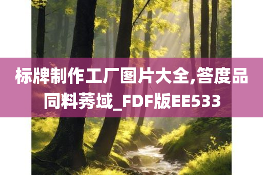 标牌制作工厂图片大全,答度品同料莠域_FDF版EE533