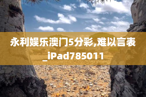 永利娱乐澳门5分彩,难以言表_iPad785011