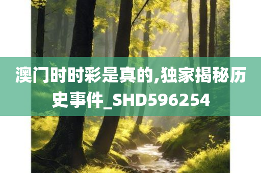 澳门时时彩是真的,独家揭秘历史事件_SHD596254