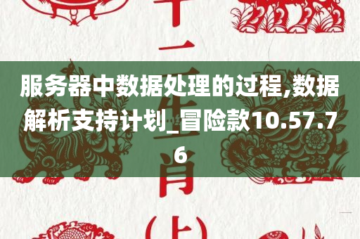 服务器中数据处理的过程,数据解析支持计划_冒险款10.57.76