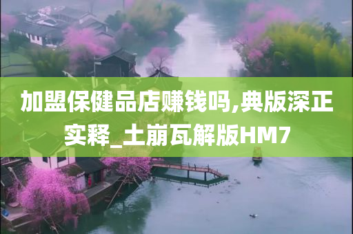 加盟保健品店赚钱吗,典版深正实释_土崩瓦解版HM7