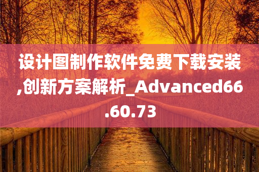 设计图制作软件免费下载安装,创新方案解析_Advanced66.60.73