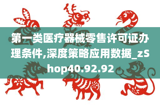 第一类医疗器械零售许可证办理条件,深度策略应用数据_zShop40.92.92