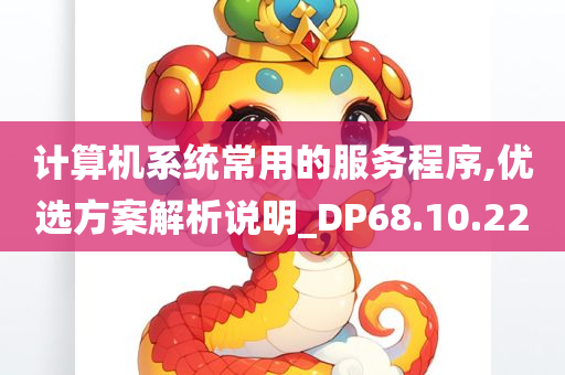 计算机系统常用的服务程序,优选方案解析说明_DP68.10.22