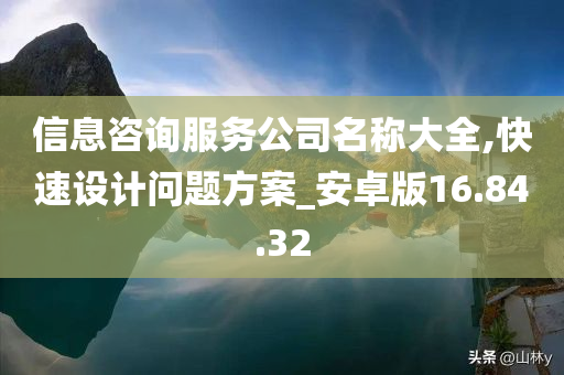 信息咨询服务公司名称大全,快速设计问题方案_安卓版16.84.32