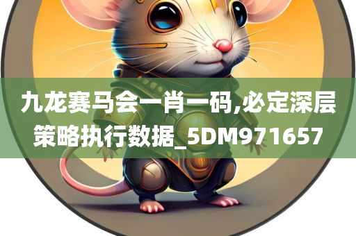 九龙赛马会一肖一码,必定深层策略执行数据_5DM971657