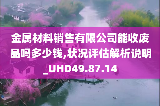 金属材料销售有限公司能收废品吗多少钱,状况评估解析说明_UHD49.87.14