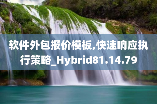 软件外包报价模板,快速响应执行策略_Hybrid81.14.79