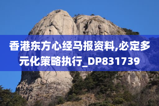 香港东方心经马报资料,必定多元化策略执行_DP831739