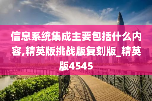 信息系统集成主要包括什么内容,精英版挑战版复刻版_精英版4545