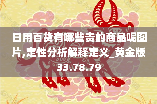 日用百货有哪些贵的商品呢图片,定性分析解释定义_黄金版33.78.79