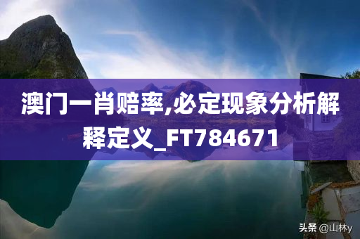 澳门一肖赔率,必定现象分析解释定义_FT784671