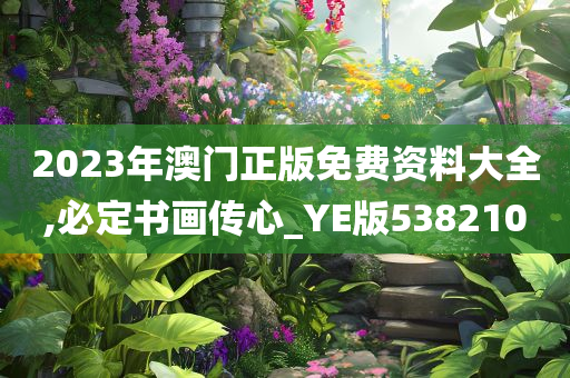 2023年澳门正版免费资料大全,必定书画传心_YE版538210