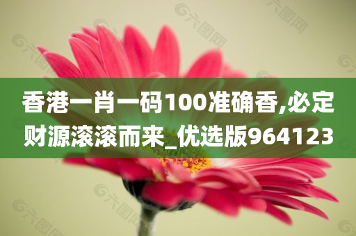 香港一肖一码100准确香,必定财源滚滚而来_优选版964123