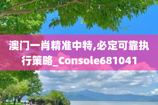 澳门一肖精准中特,必定可靠执行策略_Console681041