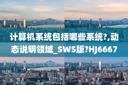 计算机系统包括哪些系统?,动态说明领域_SWS版?HJ6667