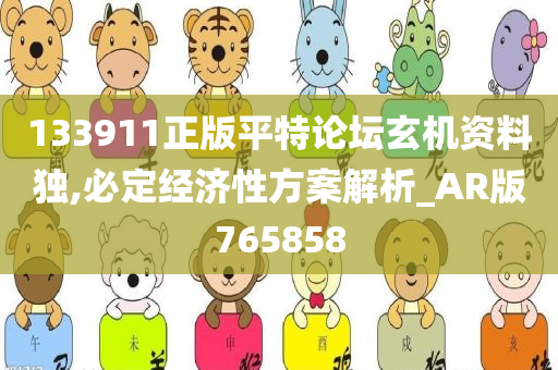 133911正版平特论坛玄机资料独,必定经济性方案解析_AR版765858