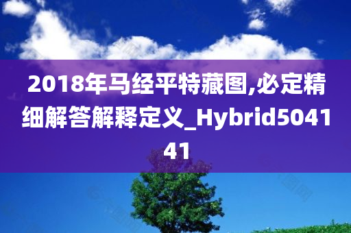 2018年马经平特藏图,必定精细解答解释定义_Hybrid504141