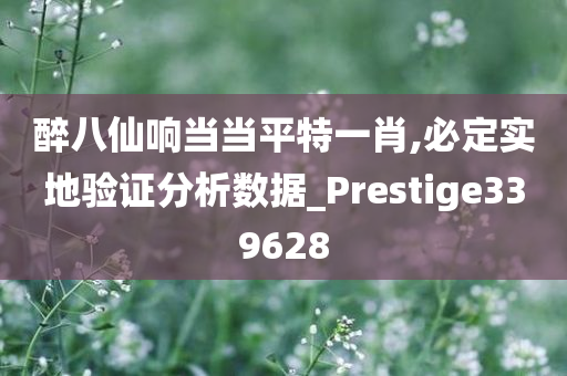 醉八仙响当当平特一肖,必定实地验证分析数据_Prestige339628