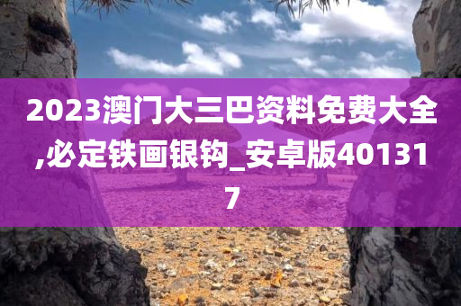 2023澳门大三巴资料免费大全,必定铁画银钩_安卓版401317