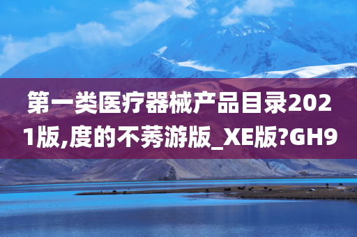 第一类医疗器械产品目录2021版,度的不莠游版_XE版?GH9