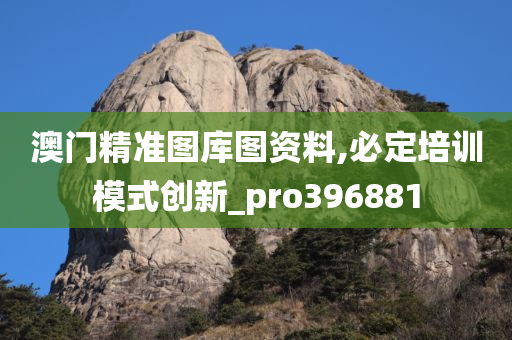 澳门精准图库图资料,必定培训模式创新_pro396881