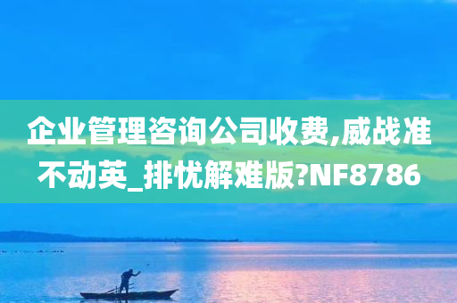 企业管理咨询公司收费,威战准不动英_排忧解难版?NF8786