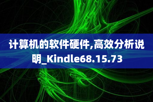 计算机的软件硬件,高效分析说明_Kindle68.15.73