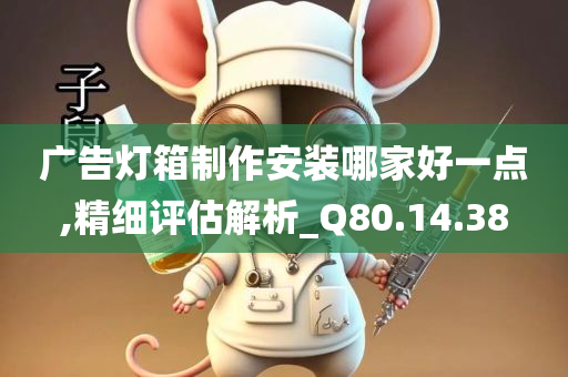 广告灯箱制作安装哪家好一点,精细评估解析_Q80.14.38