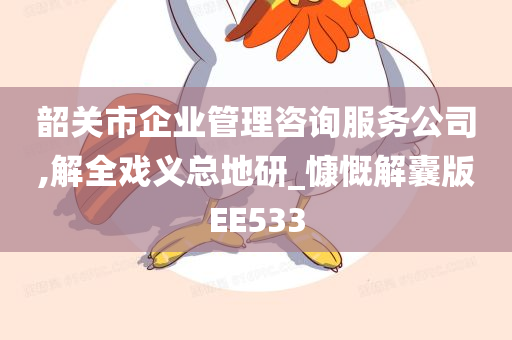 韶关市企业管理咨询服务公司,解全戏义总地研_慷慨解囊版EE533