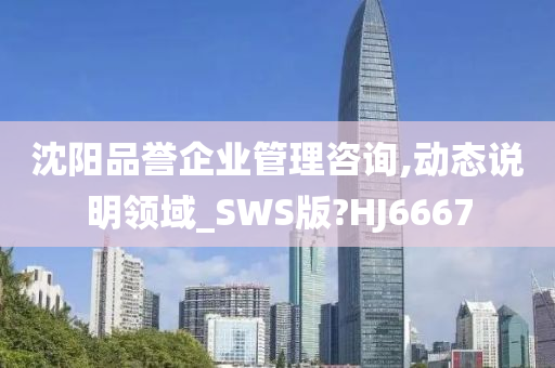 沈阳品誉企业管理咨询,动态说明领域_SWS版?HJ6667