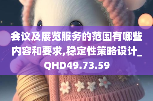 会议及展览服务的范围有哪些内容和要求,稳定性策略设计_QHD49.73.59