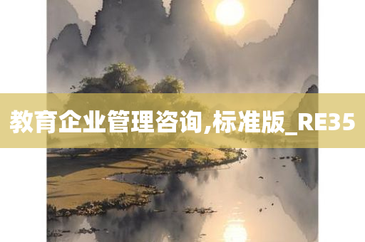 教育企业管理咨询,标准版_RE35