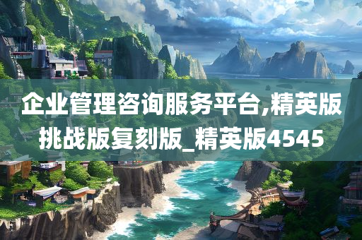 企业管理咨询服务平台,精英版挑战版复刻版_精英版4545