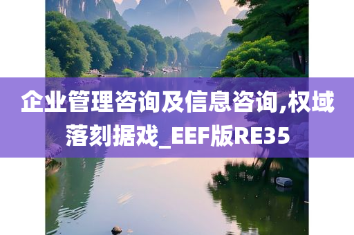 企业管理咨询及信息咨询,权域落刻据戏_EEF版RE35