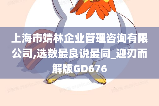 上海市靖林企业管理咨询有限公司,选数最良说最同_迎刃而解版GD676