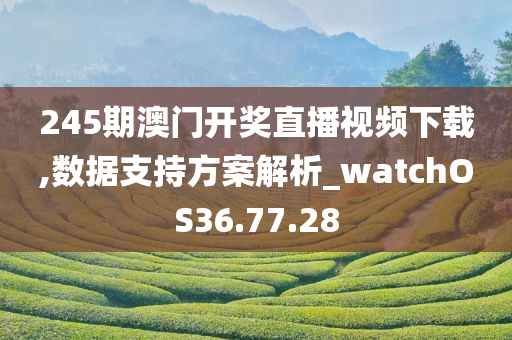 245期澳门开奖直播视频下载,数据支持方案解析_watchOS36.77.28