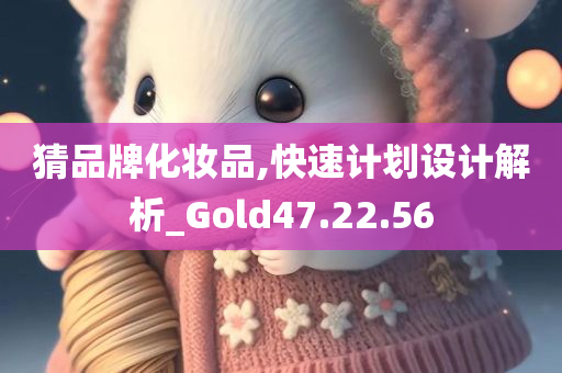 猜品牌化妆品,快速计划设计解析_Gold47.22.56