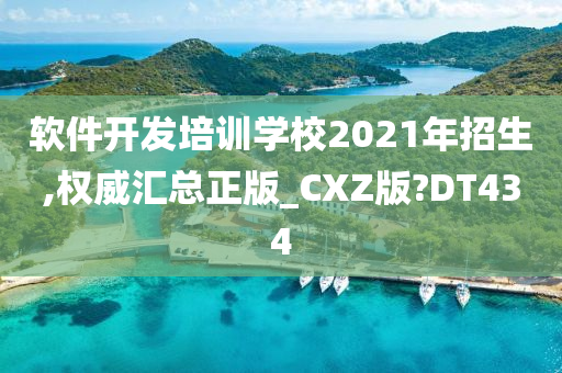 软件开发培训学校2021年招生,权威汇总正版_CXZ版?DT434