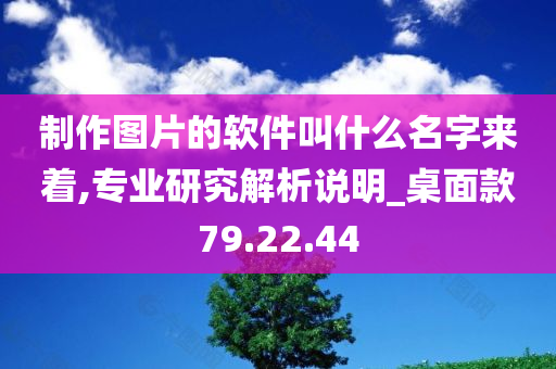 制作图片的软件叫什么名字来着,专业研究解析说明_桌面款79.22.44