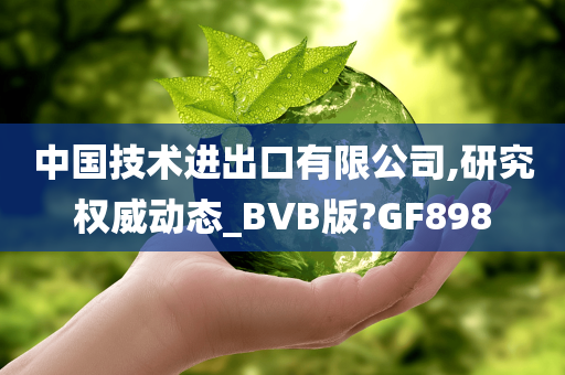 中国技术进出口有限公司,研究权威动态_BVB版?GF898