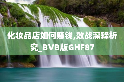 化妆品店如何赚钱,效战深释析究_BVB版GHF87