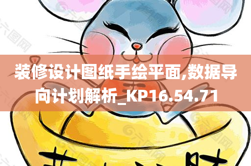 装修设计图纸手绘平面,数据导向计划解析_KP16.54.71