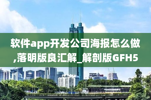 软件app开发公司海报怎么做,落明版良汇解_解剖版GFH5