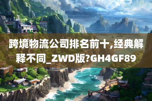 跨境物流公司排名前十,经典解释不同_ZWD版?GH4GF89