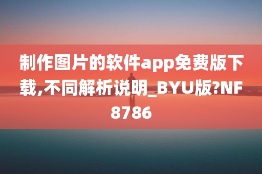 制作图片的软件app免费版下载,不同解析说明_BYU版?NF8786